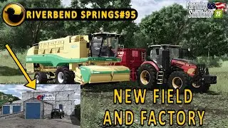 HARVESTING PEAS ON A NEW FIELD|RIVERBEND SPRINGS#95|FARMING SIMULATOR 25|GAMEPLAY|TIMELAPSE|FS25