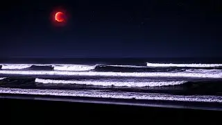 🌊🌙 Moonlit Ocean Waves ✨ Soothing Sea Sounds for Peaceful Mind 🧘 and Restful Night 💤