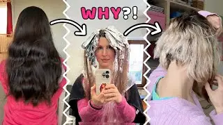 What Happened At The Hairdressers? Bleach Fail & Massive Hair Fail Overall..