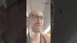First train to stop and release the doors at the new Cambridge South station