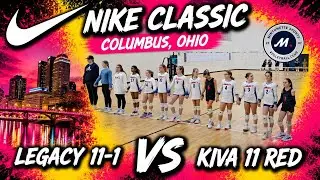 Nike Classic: Legacy 11-1 Adidas vs KIVA 11 Red
