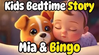 Cute Baby & Puppy Bedtime Story 🐶🍼 | Calm Sleep in 60 Seconds