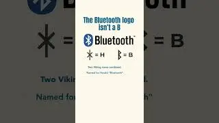 The Hidden Meaning in the Bluetooth Logo | #Shorts