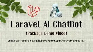 Laravel AI ChatBot (Larval Package) - Demo