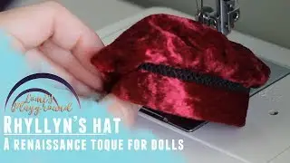 How to make a Renaissance hat for any size doll