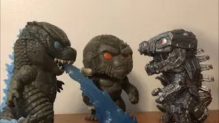 FUNKO MECHAGODZILLA, BATTLE AXE KONG, AND FYE EXCLUSIVE ATOMIC BREATH GODZILLA REVIEW!