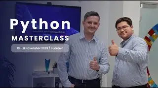 A Python Masterclass in Suceava on the 10th and 11th of November