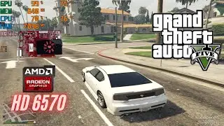 HD 6570 + I5 3470 ||  TEST GAMEPLAY GTA 5  720p, 800x600