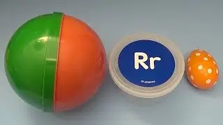 Star Wars Kinder Surprise Egg Learn-A-Letter!  Spelling Words that Start with the Letter R!