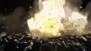 Exploding house