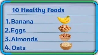 10 Healthy Foods Name | Healthy Food | Healthy Foods |Healthy Foods Name in English 