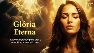 🌟Glória Eterna | Louvor de Entrega e Adoração Profunda – Voz Celestial IA 🙏💛