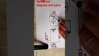 spin dryer wiring diagram and parts