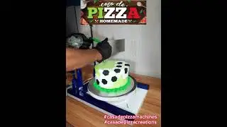 cake icing / frosting machine