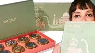Flavors of Vahdam Herbal Teas ☘️ Weekend At The Taj Mahal, Gift Set, 8 Teas