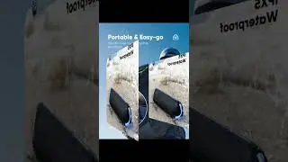 Waterproof Bluetooth Speaker, 20H Playtime, HD Sound, TWS Pairing