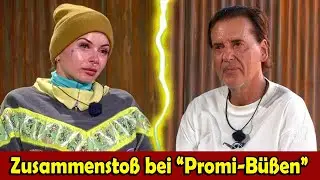 Edith Stehfest und J&ouml;rg Dahlmann geraten beim &bdquo;Promi-B&uuml;&szlig;en&ldquo; aneinander