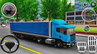 Parking driving transit simulator game - Park airplane to the port - android gameplay 