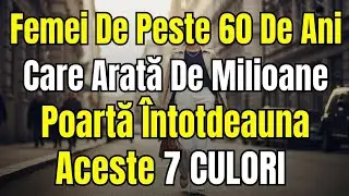 7 Culori Care INSTANT Fac Femeile Peste 60 De Ani Să Arate SCUMPE și Mai Tinere