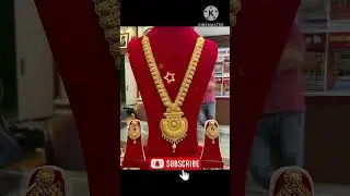 new design gold rani haar set necklace jewellery 2025... #gold #goldjewellery #ranihaarset #necklace
