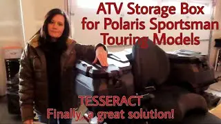 БОКС ДЛЯ ХРАНЕНИЯ КВАДРОЦИКЛОВ POLARIS SPORTSMAN TOURING || НАКОНЕЦ-ТО ОТЛИЧНОЕ РЕШЕНИЕ! || TESSERACT