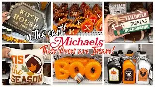 MICHAELS FALL DECOR | MICHAELS HALLOWEEN 2023
