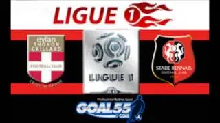 Evian TG vs Rennes 10.1.2015