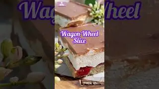 Wagon Wheel Slice with Chocolate, Jam & Marshmallow | Easy No-Bake Dessert