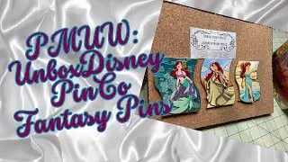 Pin Me Up Wednesday: Fantasy Pins by UnboxDisneyPinCo | Little Mermaid | Atlantis The Lost Empire