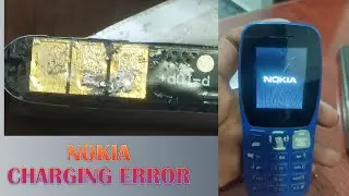 Nokia 105 charging error  , battery temperature high,and low,not charging