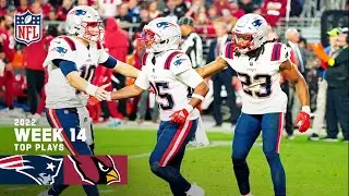 New England Patriots Top Plays vs. Arizona Cardinals | 2022 Regular Season Week 14