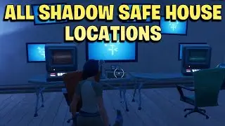 All shadow safe house locations - Fortnite