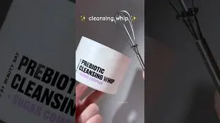 ⁠prebiotic cleansing whip by @beautybay is so cool ✨ #cleansingwhip #skincare