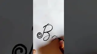 B word design different ideas #shorts #trending #shorts #artist #viral #art #babygirl