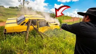 BATI O CHEVETIN EM ALTA VELOCIDADE!! * perdi o controle * 😔