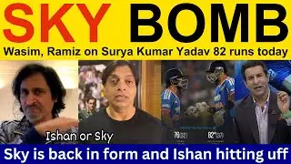 Wasim Akram on Suryakumar Yadav, Ishan Kishan vs NZ | Pakistani Reaction, Ramiz Raja, Shoaib Akhtar