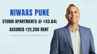 Niwaas Pune | Studio Apartments @ ₹43.64L | Assured ₹21,250 Rent #ExBroker #Niwaas #StudioApartment