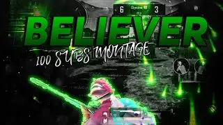 BELIEVER - PUBG M24 BEAT SYNC MONTAGE || MADE ON ANDROID #PUBG #POISON || Believer Pubg montage 🔥