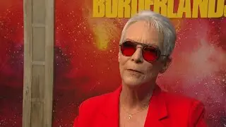 Jamie Lee Curtis praises Kamala Harris, Tim Walz at Los Angeles premiere of 'Borderlands'