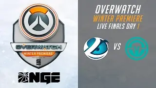 Luminosity vs Immortals - Live Finals Day 1 - Overwatch Winter Premiere