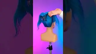 Einfache Frisur mit Haarklammer 🤩🥰 #frisur #frisuren #frisurentutorial #haarklammer #haare #shorts