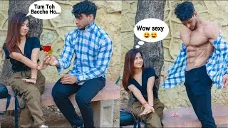 Shirtless Psycho School Boy Picking Up Girl 🔥 || FitManjeet