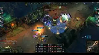 ARAM CAOS 17 Dr  Mundo team vs Zoe team