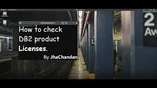 How to check DB2 product licenses.