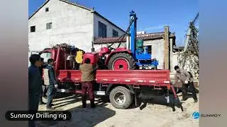 Small Water Well drilling rig, one person to operate