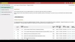GT eForms&trade; Demo: PeopleSoft Fluid Financial Aid Award eForm