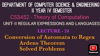 Ardens Theorem - Solved problems