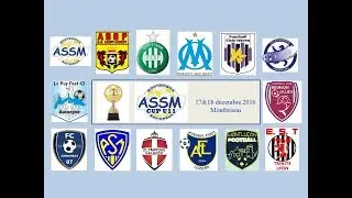 ASSM CUP U11 2017 _ tableau final _ Montbrison _  17 & 18 décembre 2016