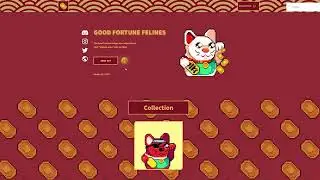 How to Mint a Free Good Fortune Feline NFT on NEAR Protocol