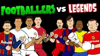 ⚽️ФУТБОЛИСТЫ против ЛЕГЕНД - Часть 3⚽️ С участием Месси, Беллингхема, Нуньеса, Руни, Круиффа и др...